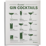 Essential Gin Cocktails Print by 33 Books Co.
