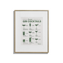 Essential Gin Cocktails Print by 33 Books Co.