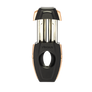 Xikar® Flip Dual Cigar Cutter (Black-Bronze)