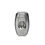 Xikar® Flip Dual Cigar Cutter (Brushed Chrome)