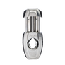 Xikar® Flip Dual Cigar Cutter (Brushed Chrome)