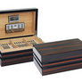 BastionBloc - Ebony Bloc Style desktop humidor (~120 count)
