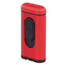 Xikar® Hedron Soft + Jet Flame Cigar Lighter (red-black)