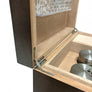 Cachet Humidor (4 glass jars & storage compartment) in Mahogany finish