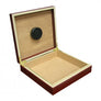 The Chateau small desktop humidor in Cherry wood finish (~20 count)