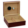 The Chalet desktop humidor in Cherry wood finish (~25-50 count)