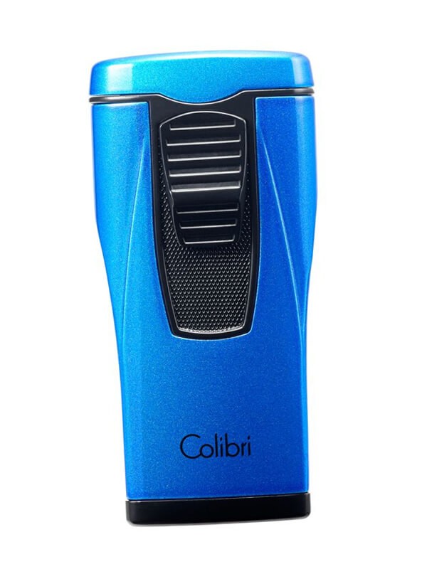 Colibri - Monaco Triple-Jet Lighter (Metallic Blue)