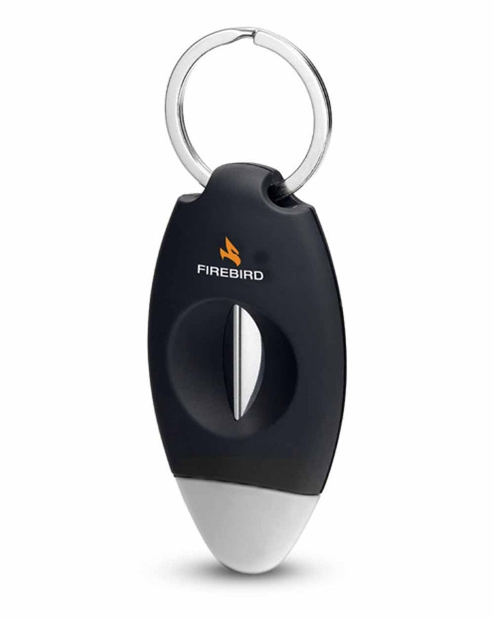 Firebird - Viper V-Cut Keychain Cigar Cutter (Grey)