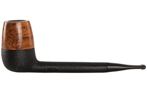 Eriksen Keystone Black Stem Black Grain Bowl smoking pipe by Nording