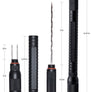 Spartan 4-in-1 Cigar Draw Tool (Black)