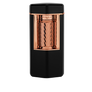 Xikar® Meridian Soft Flame cigar lighter (Black & Rose Gold)