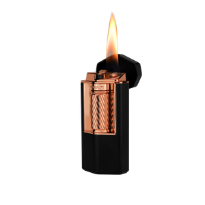Xikar - Meridian Soft Flame cigar lighter (black & rose gold)