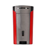 Xikar® Astral Single-Jet Torch Cigar Lighter (Gunmetal-Red)