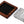 Crystal & Wood Cross-hatch 4-Cigar ashtray