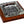 Crystal & Wood Cross-hatch 4-Cigar ashtray