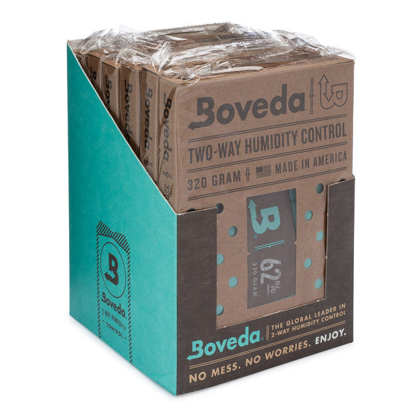 Boveda 62% RH (SIZE 320) 2-way Humidification Control Pack (Carton of 6)