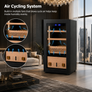 BX-78 Electronic Touchscreen Humidor Cabinet (68L)