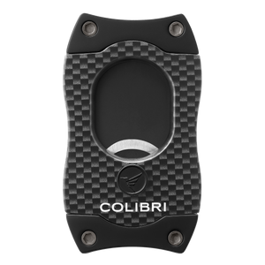 Colibri - S-Cut [Carbon Fibre look] Cigar Cutter (Black)