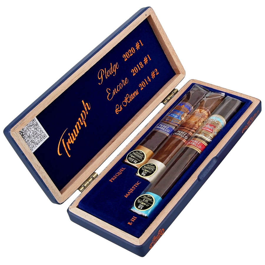 E.P. Carrillo - Trilogy Sampler | Mixed (mixed) | 3-cigar sampler