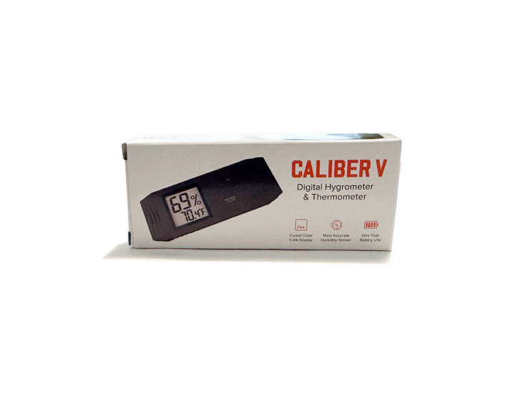 Cigar Oasis - Caliber V Slim Digital Hygrometer