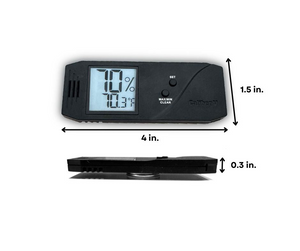 Cigar Oasis - Caliber V Slim Digital Hygrometer