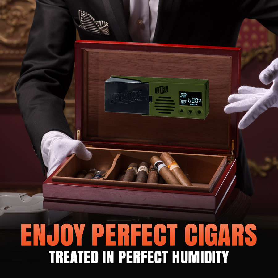 Cigar Oasis Ultra 4.0 | Small electronic humidification device (50-150 cigars)