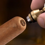 Honest 2-in-1 Cigar Nubber & Punch Tool (Black)