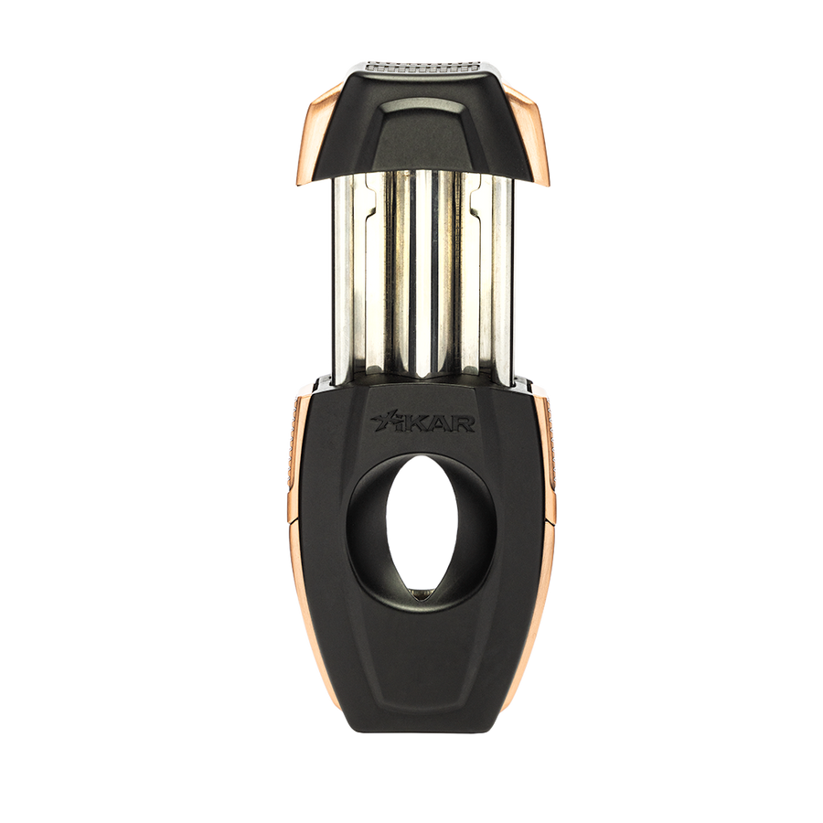 Xikar® Flip Dual Cigar Cutter (Black-Bronze)