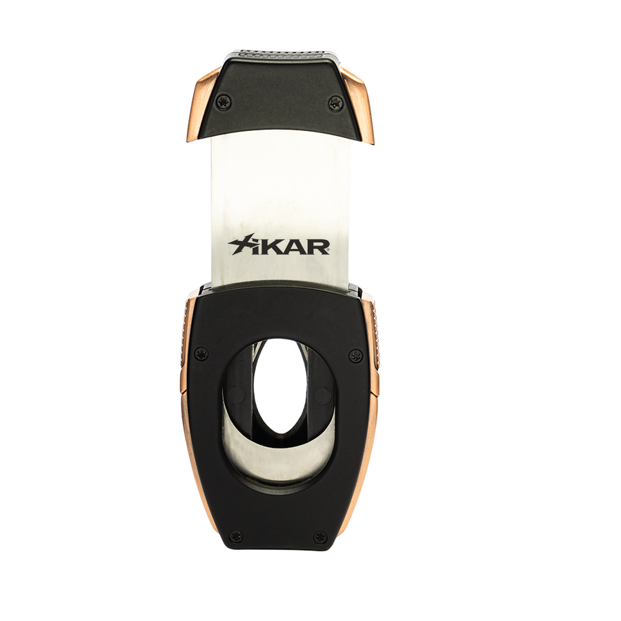 Xikar® Flip Dual Cigar Cutter (Black-Bronze)