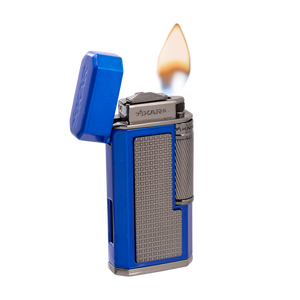 Xikar® Ardore Double Soft Flame Lighter (Blue)