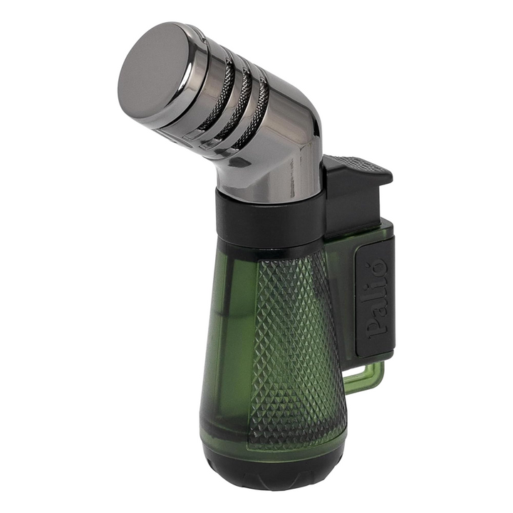 Palio Squadra Angled Triple-Jet Flame Cigar Lighter (Green)