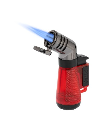 Palio Squadra Angled Triple-Jet Flame Cigar Lighter (Red)