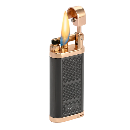 Xikar® Pipeline Lighter (Black-Rose Gold)
