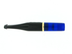 Denicotea Cigarette Holder Short Blue/Black Non-Ejector Type