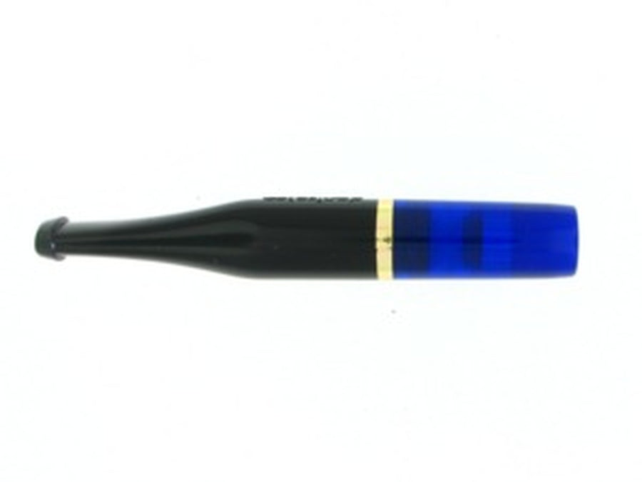 Denicotea Cigarette Holder Short Blue/Black Non-Ejector Type