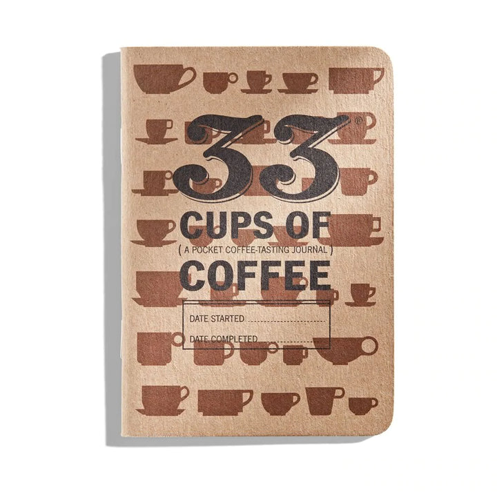33 Cups of Coffee - Coffee Tasting Notebook