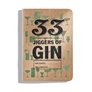 33 Jiggers of Gin - Gin Tasting Notebook