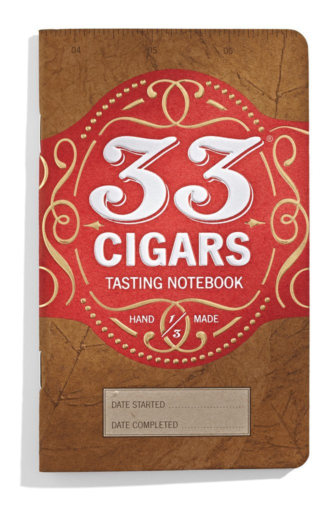 33 Cigars - Cigar Tasting Notebook