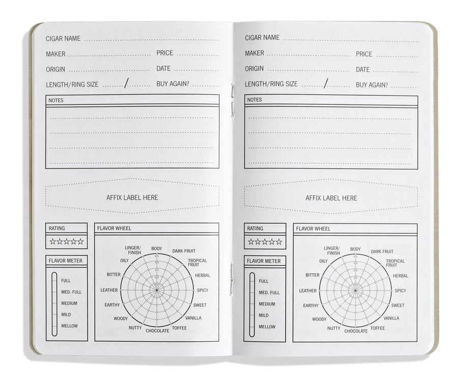 33 Cigars - Cigar Tasting Notebook