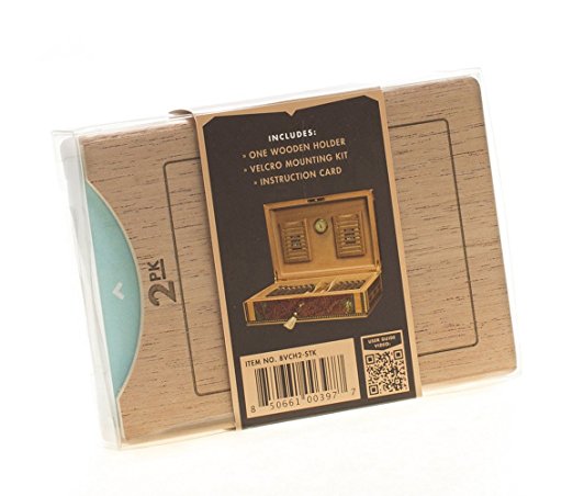 Boveda Wooden 2-pack holder (BVCH2-STK stacked) for SIZE 60/67
