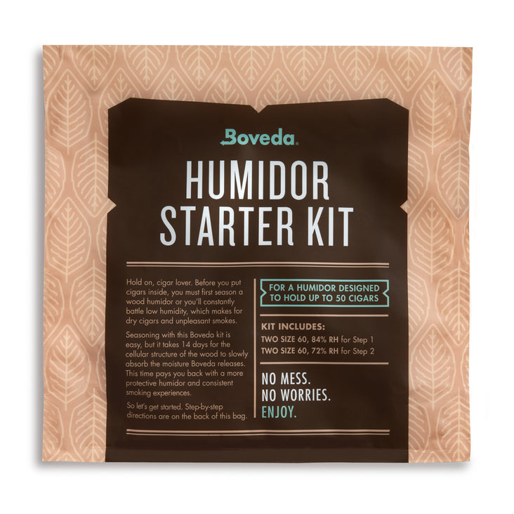 Boveda 50-count humidor starter kit