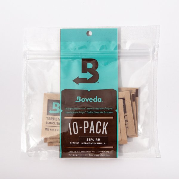 Boveda 58% (SIZE 4) 2-Way Humidity Control Pack (10-pack)