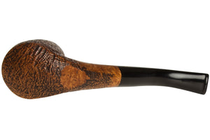 Brigham System Brown Sandblast Tobacco Pipe #84