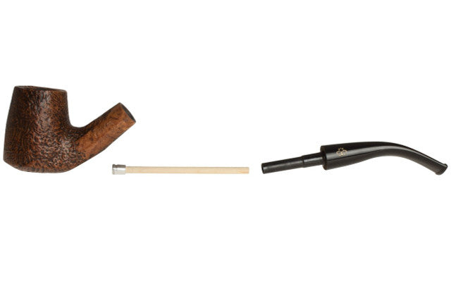 Brigham System Brown Sandblast Tobacco Pipe #84