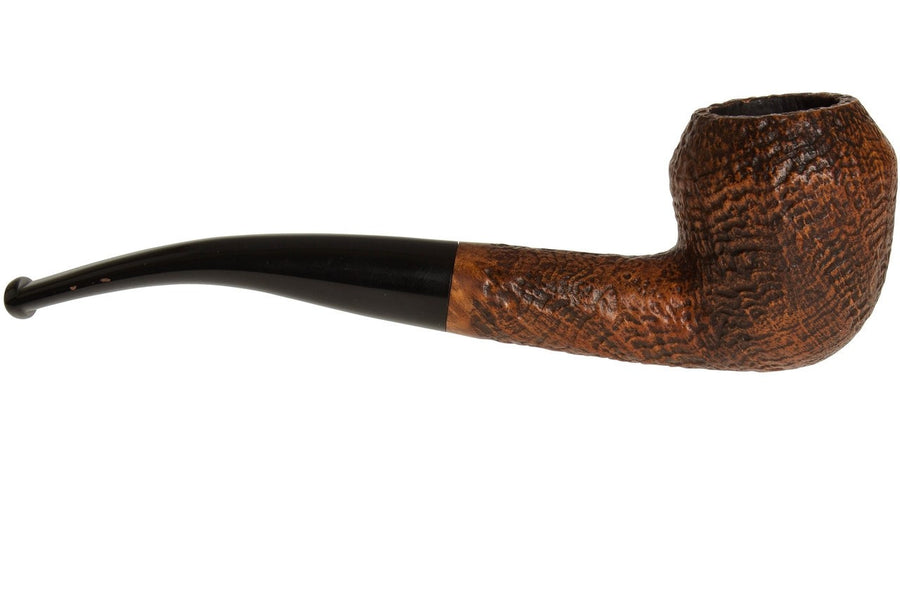 Brigham System Brown Sandblast Tobacco Pipe #26