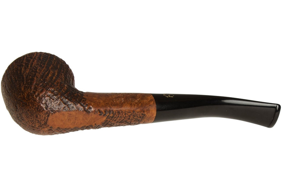 Brigham System Brown Sandblast Tobacco Pipe #26