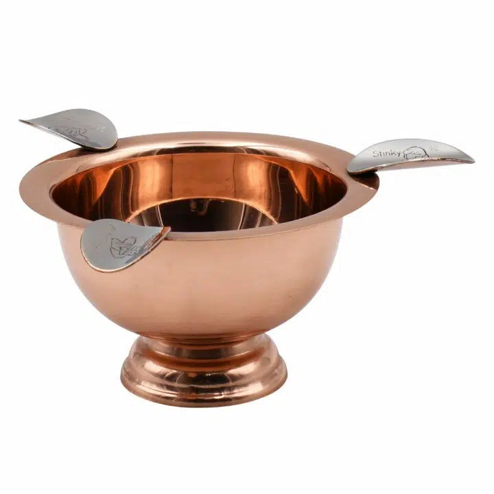 Stinky - Mini Me 3-cigar ashtray (Copper Plated)