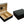 The Chalet desktop humidor in Black finish (~25-50 count)