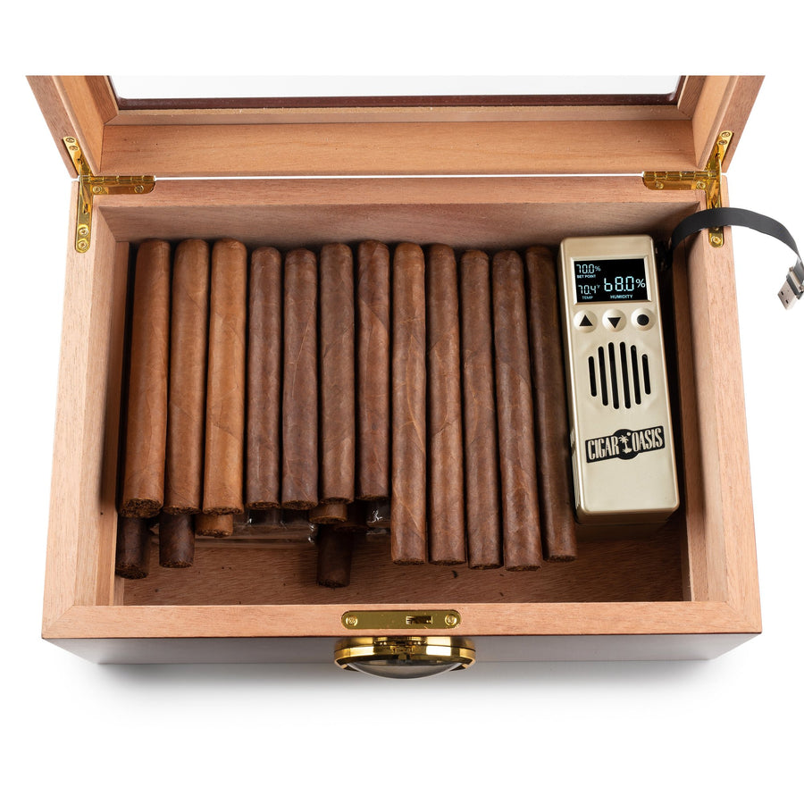 Cigar Oasis - Excel v3.0 | Medium electronic humidification device (upto 300-cigars)