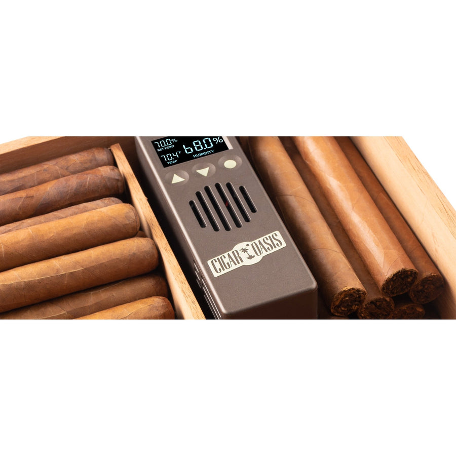 Cigar Oasis - Plus 3.0 | Large electronic humidification device (upto 1,000-cigars)
